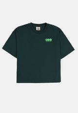 CHEETAH Women WB100 Graphic Print Regular Fit Short Sleeves Crop T-Shirt - CL-95786