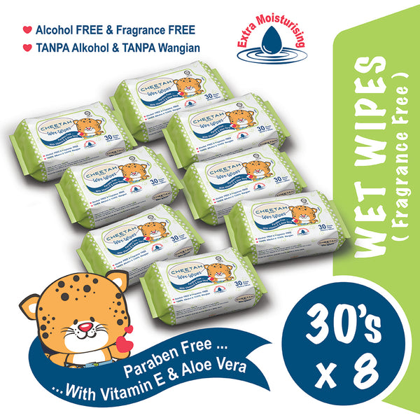 Baby Cheetah Wet Wipes (Value Pack)