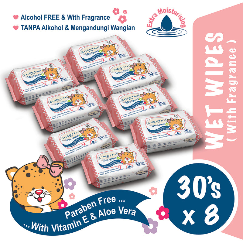 Baby Cheetah Wet Wipes (Value Pack)