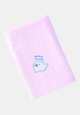 Baby Cheetah Baby Bath Towel With Embroidery - CBB-BT18026