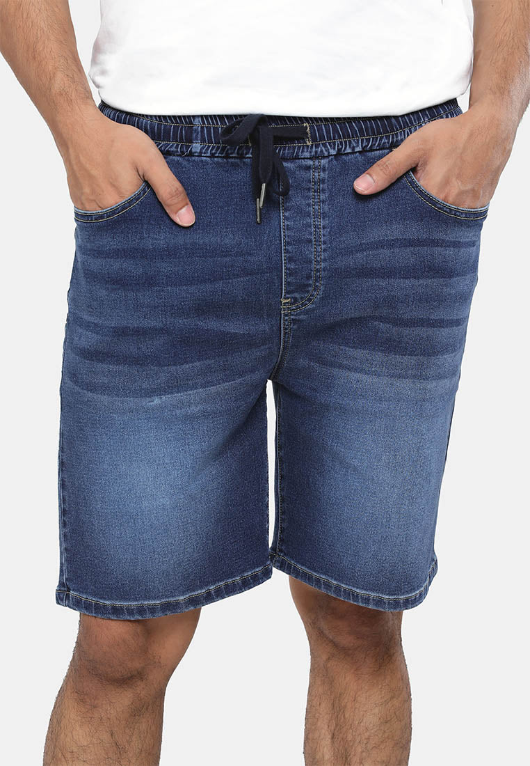 Cheetah Denim Shorts - 23216