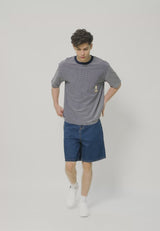 Cheetah Men Looney Tunes Oversized Stripe Tee - 99270