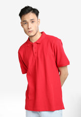 CHEETAH Men Basic Short Sleeve Polo T-Shirt - 76566(R)