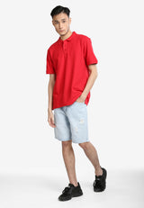 CHEETAH Men Basic Short Sleeve Polo T-Shirt - 76566(R)