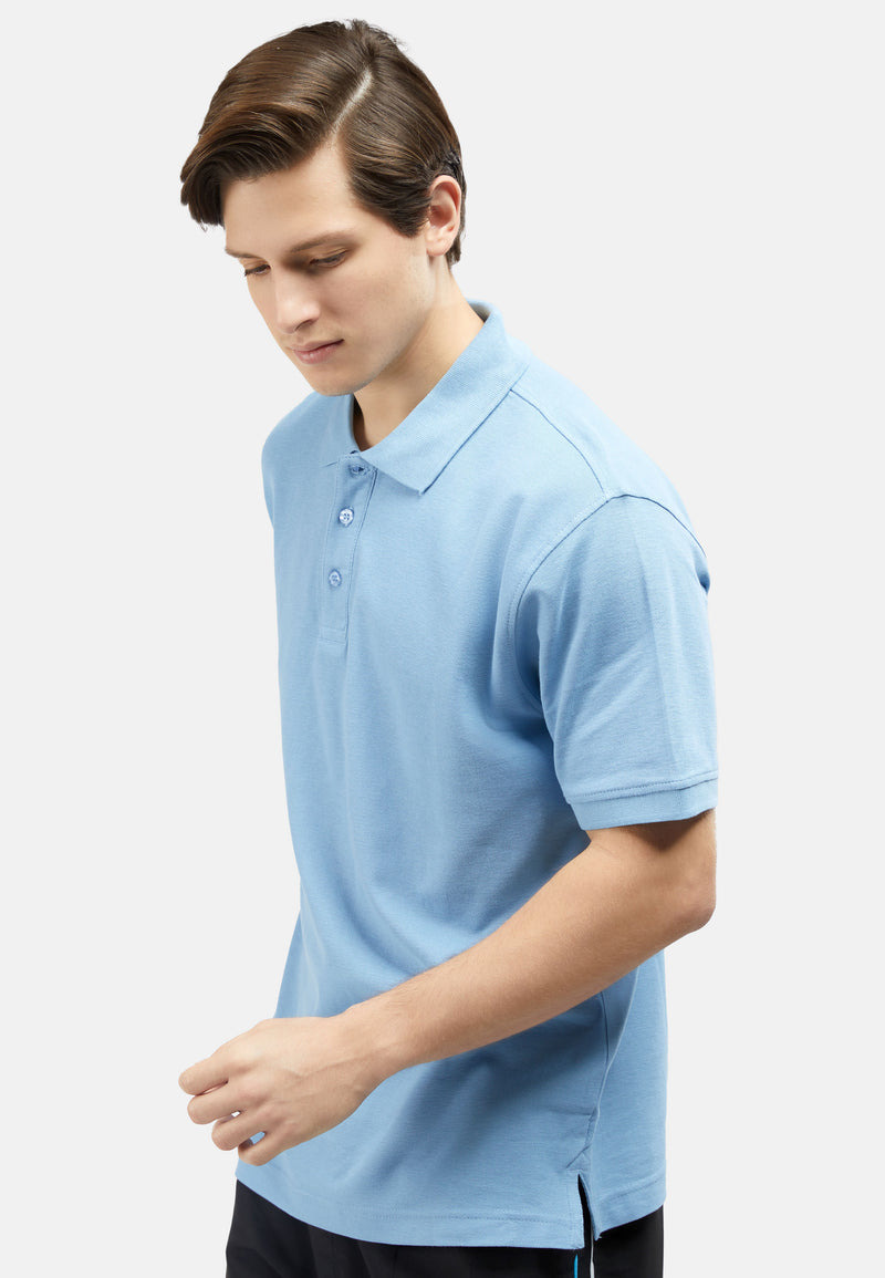CHEETAH Men Basic Short Sleeve Polo T-Shirt - 76566(R)