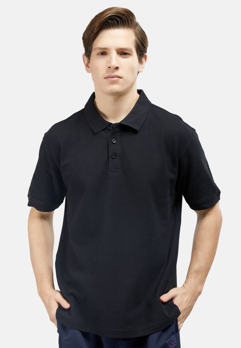 CHEETAH Men Basic Short Sleeve Polo T-Shirt - 76566(R)