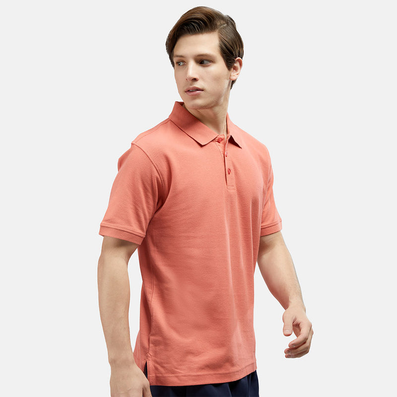 CHEETAH Men Basic Short Sleeve Polo T-Shirt - 76566(R)