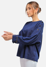 Arissa Long Sleeve Blouse - ARS-13652