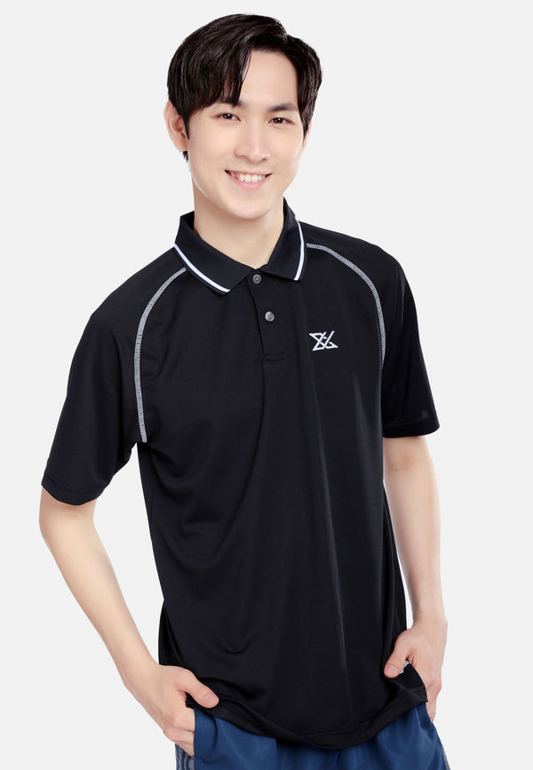 CTH unlimited Men Polyester Microfiber Pique Short Sleeve Polo Shirt with Embroidery - CU-7982