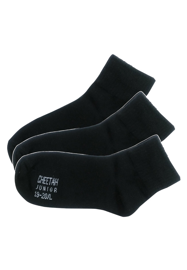 Cheetah Junior Unisex Socks 3 Pairs-CJ-0090(R)