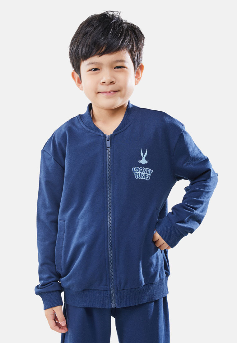 Cheetah Kids Looney Tunes Boy Long Sleeves Bomber Jacket - CJ-3362