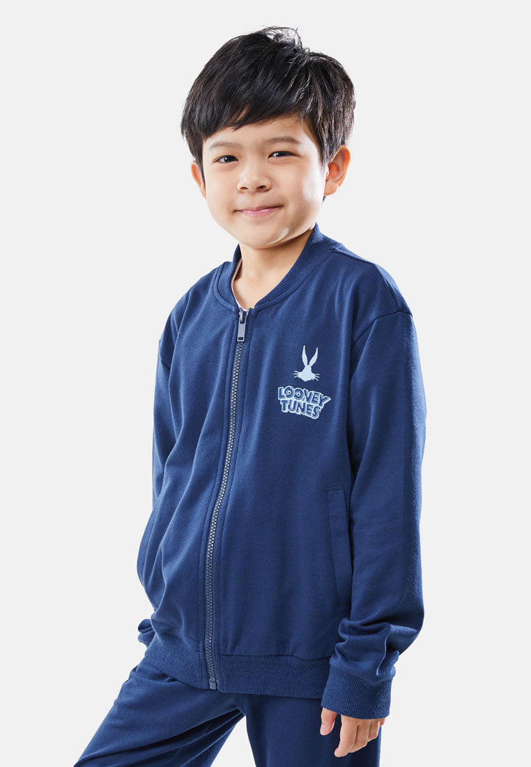 Cheetah Kids Looney Tunes Boy Long Sleeves Bomber Jacket - CJ-3362