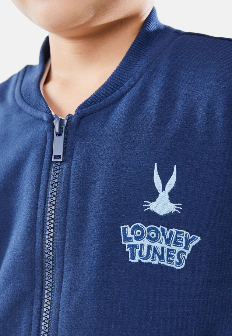 Cheetah Kids Looney Tunes Boy Long Sleeves Bomber Jacket - CJ-3362