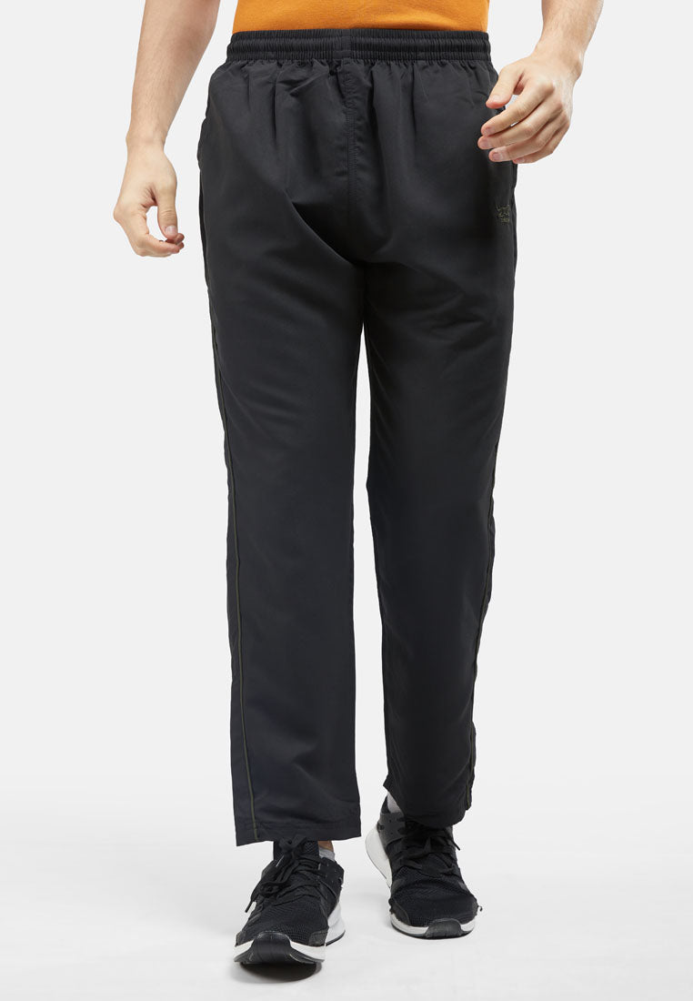 Cheetah Men Microfiber Polyester Track Pants with Flat Hem and Side Stripes Tracksuits- 51130(R)