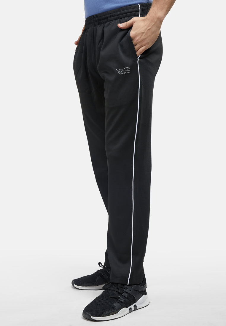 Cheetah Men Polyester Outdoor Sports Track Pants With Flat Hem 51402(R)