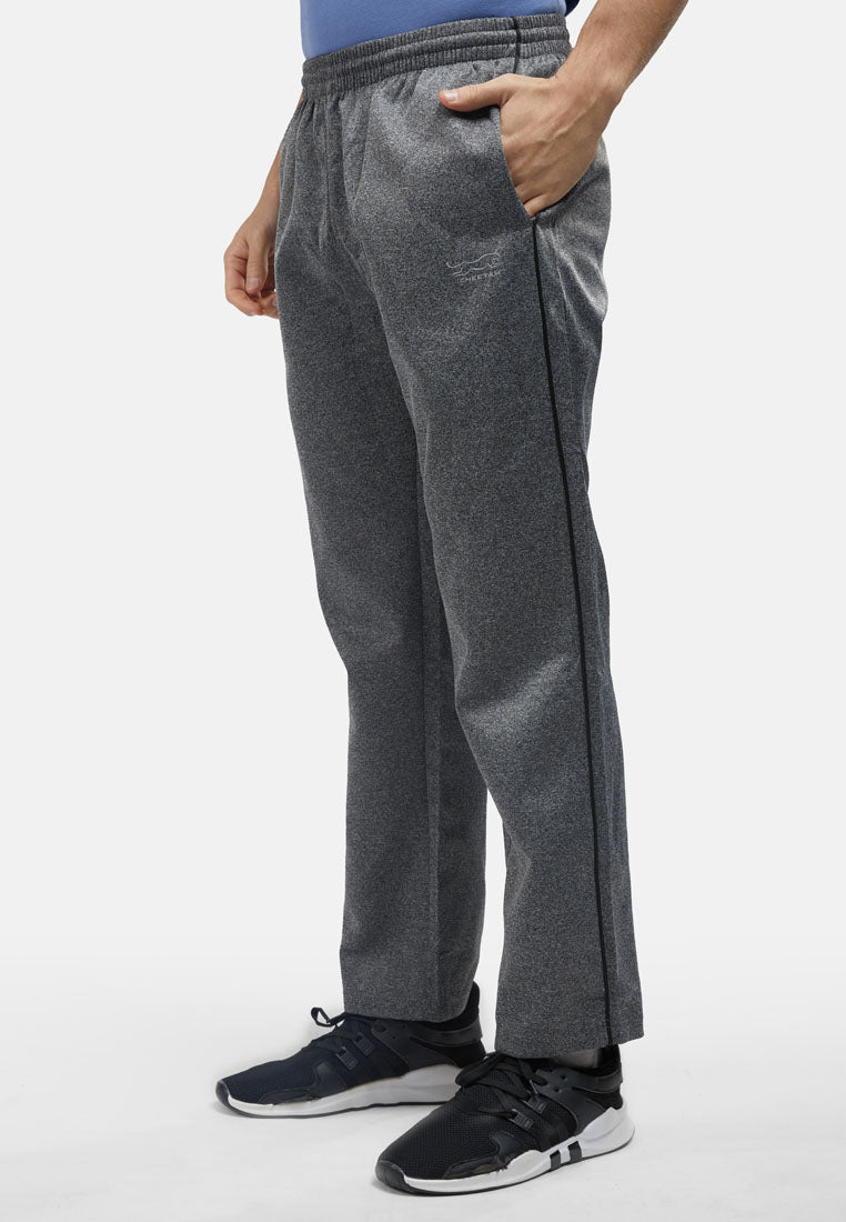 Cheetah Men Polyester Outdoor Sports Track Pants With Flat Hem 51402(R)