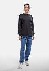 CHEETAH Women Basic Crew Neck Long Sleeve Top - CL-65758