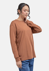 CHEETAH Women Basic Crew Neck Long Sleeve Top - CL-65758