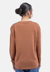 CHEETAH Women Basic Crew Neck Long Sleeve Top - CL-65758