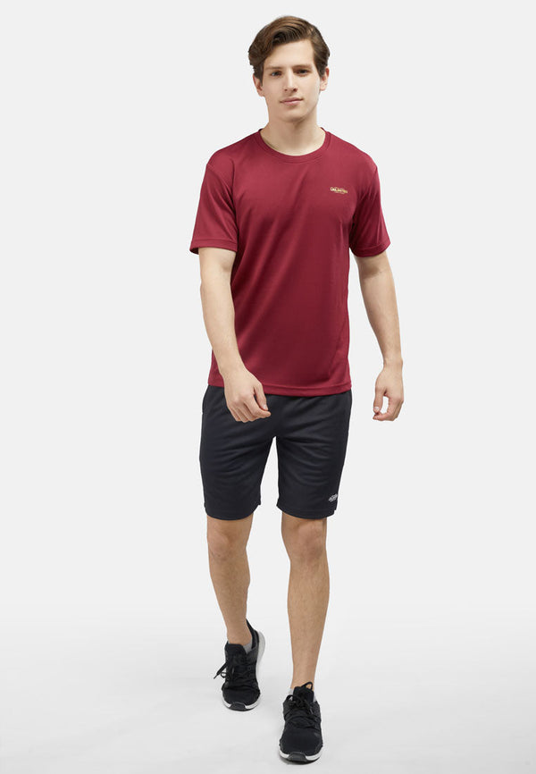 CTH Unlimited Men Polyester PK Track Shorts With Printed Logo - CU-2776(R)