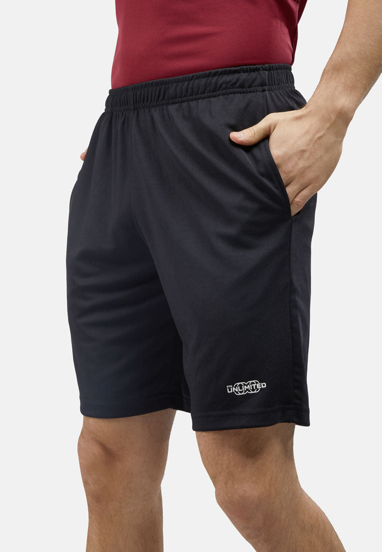 CTH Unlimited Men Polyester PK Track Shorts With Printed Logo - CU-2776(R)