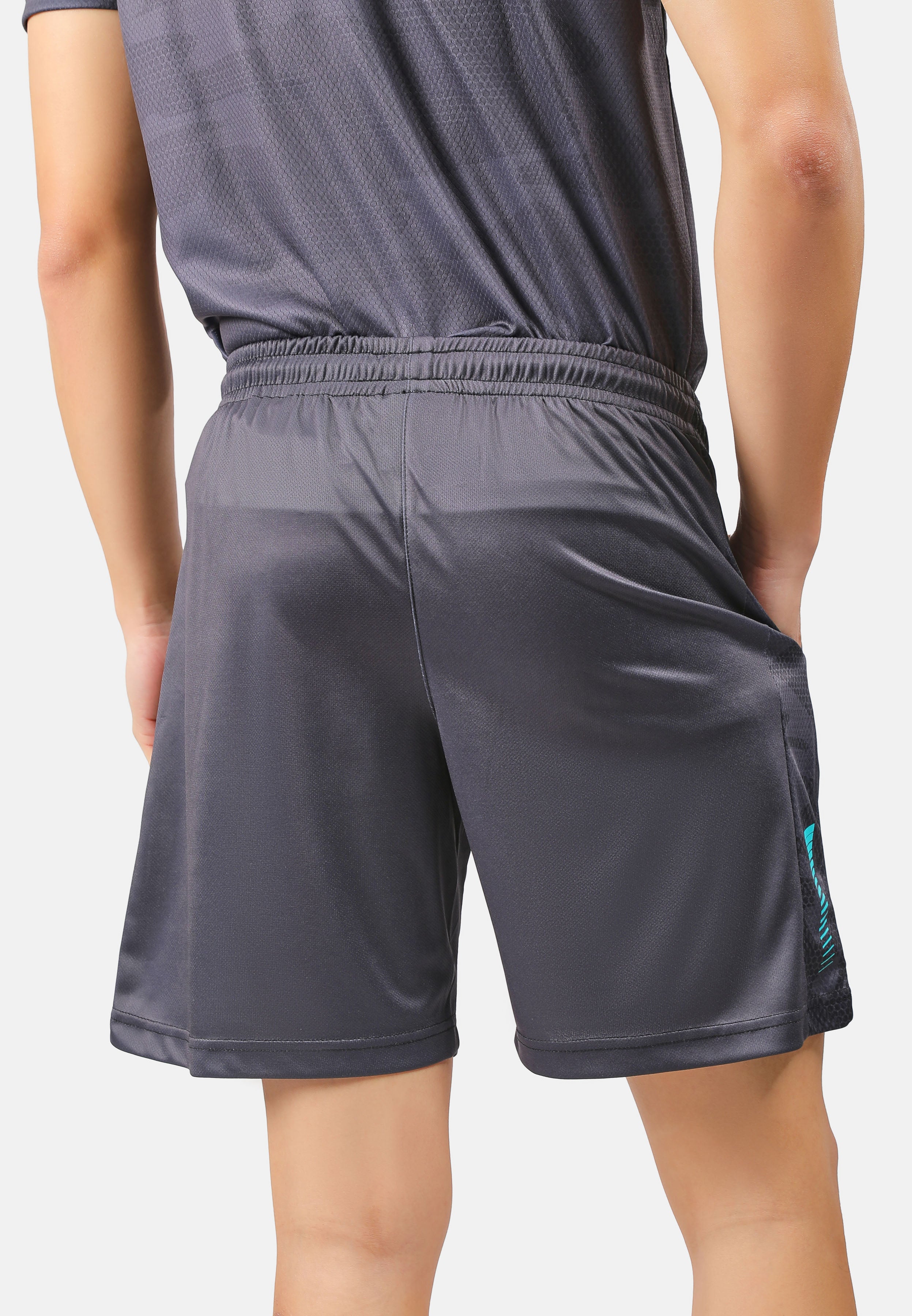 CTH unlimited Microfibre Mesh Track Shorts with Printing - CU-2856