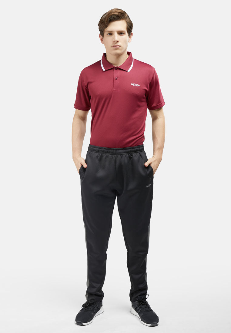 CTH Unlimited Men Healthy Fabric Track Pants With Mix And Match And Flat Hem - CU-5370(R)