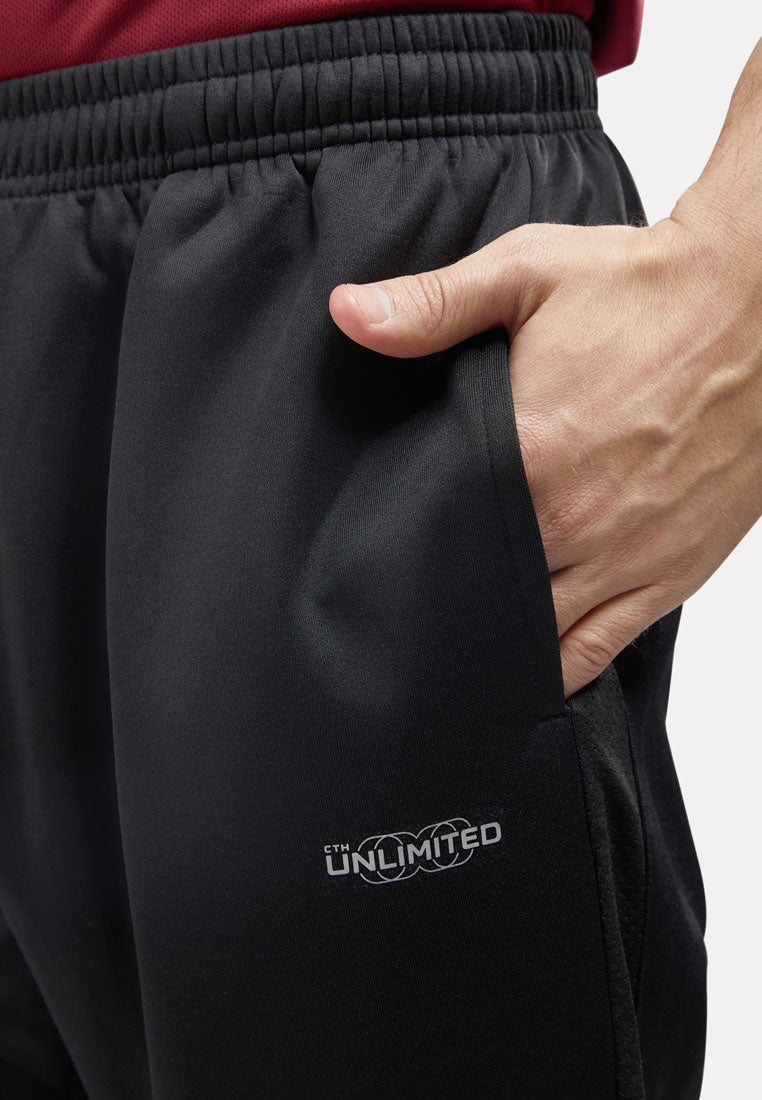 CTH Unlimited Men Healthy Fabric Track Pants With Mix And Match And Flat Hem - CU-5370(R)