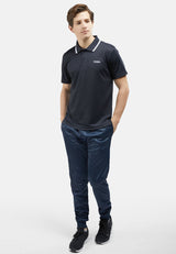 CTH Unlimited Men Polyester Jersey Short Sleeve Polo Shirt With Tipping Collar - CU-7948(R)