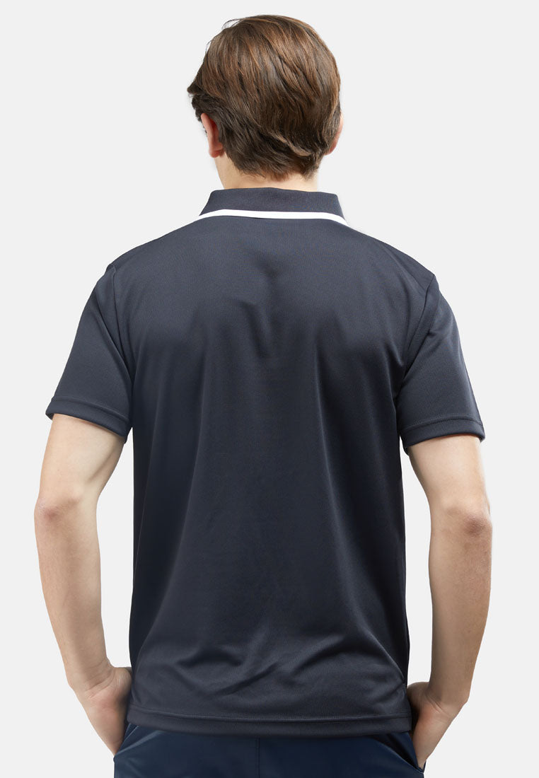 CTH Unlimited Men Polyester Jersey Short Sleeve Polo Shirt With Tipping Collar - CU-7948(R)