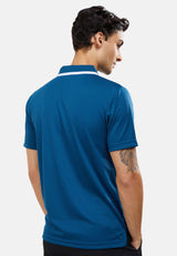 CTH Unlimited Men Polyester Jersey Short Sleeve Polo Shirt With Tipping Collar - CU-7948(R)