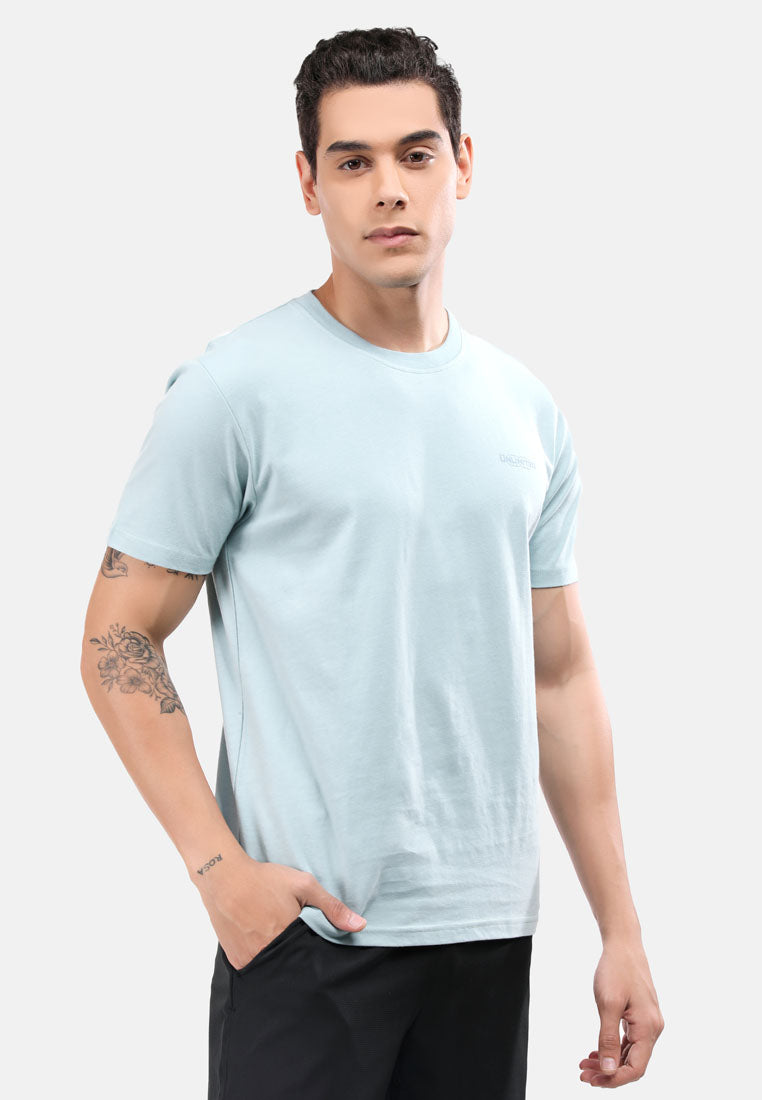 CTH Unlimited Men Single Jersey Round Neck Short Sleeve T-Shirt  With Printed Logo - CU-90678(R)
