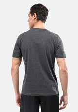 CTH Unlimited Men Single Jersey Round Neck Short Sleeve T-Shirt  With Printed Logo - CU-90678(R)