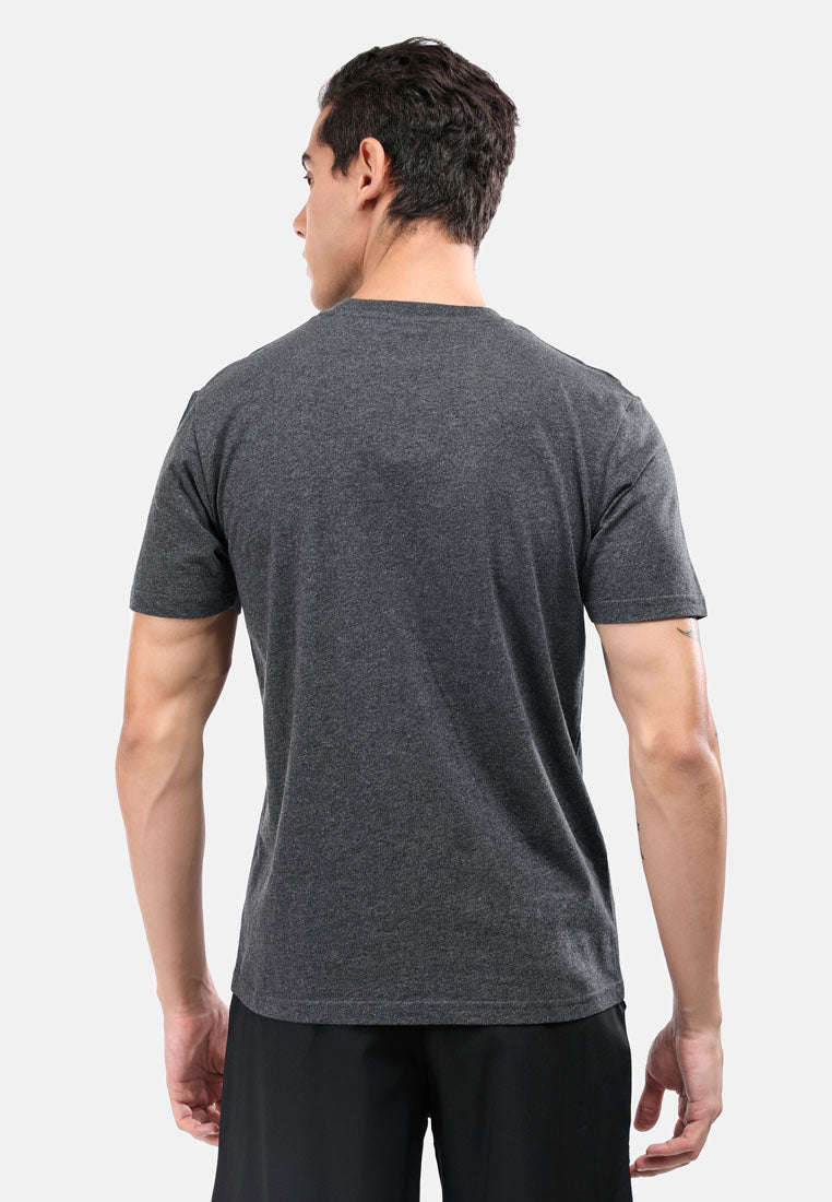 CTH Unlimited Men Single Jersey Round Neck Short Sleeve T-Shirt  With Printed Logo - CU-90678(R)
