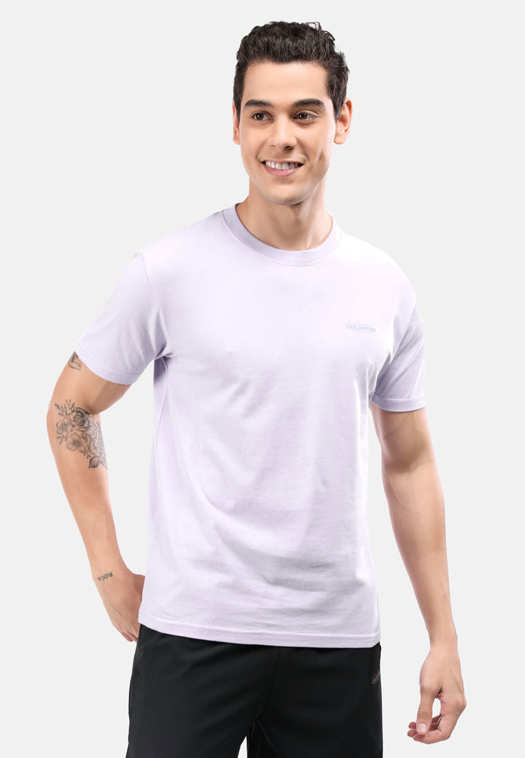 CTH Unlimited Men Single Jersey Round Neck Short Sleeve T-Shirt  With Printed Logo - CU-90678(R)