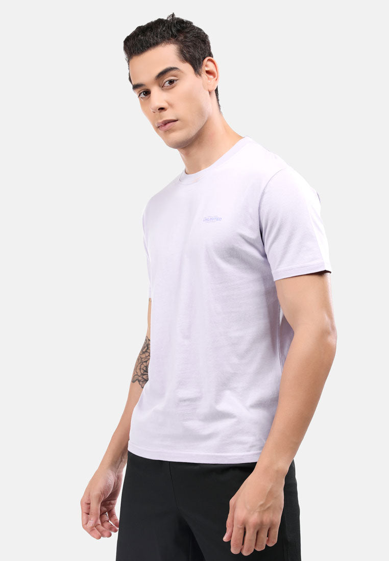 CTH Unlimited Men Single Jersey Round Neck Short Sleeve T-Shirt  With Printed Logo - CU-90678(R)