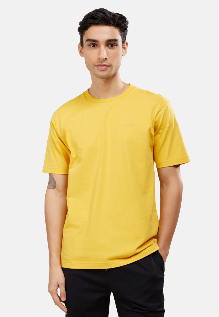 CTH Unlimited Men Single Jersey Round Neck Short Sleeve T-Shirt  With Printed Logo - CU-90678(R)