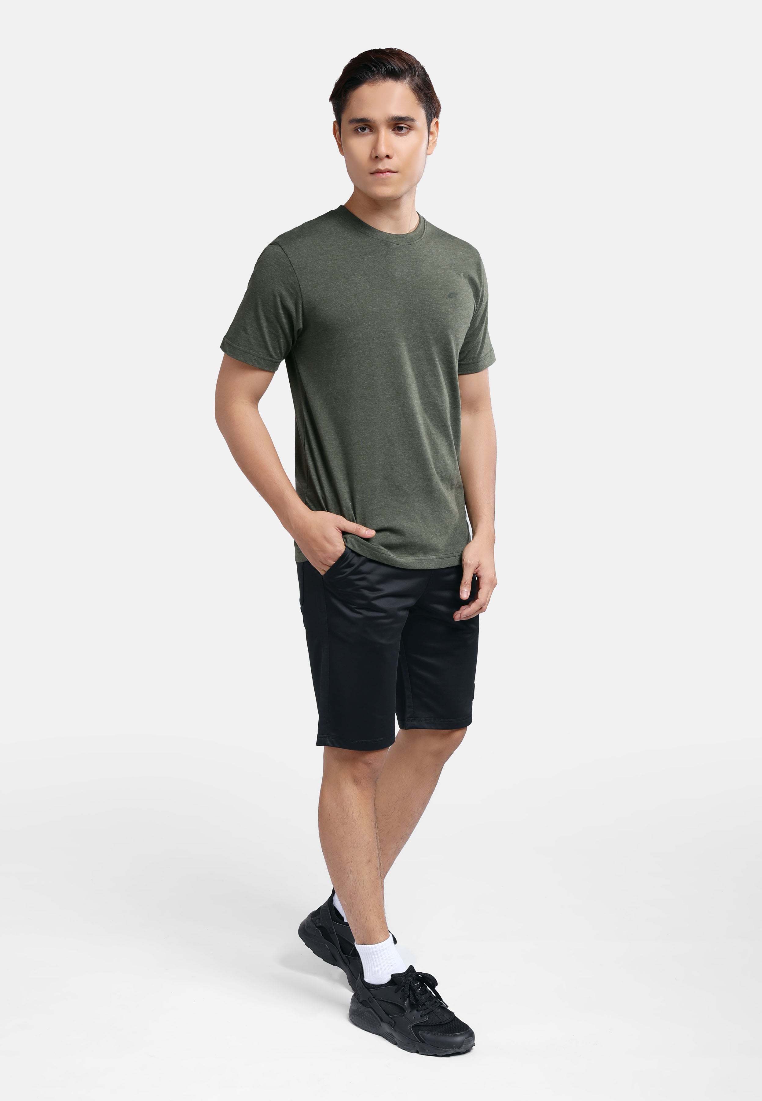 CTH Unlimited Men Single Jersey Round Neck Short Sleeve T-Shirt  With Printed Logo - CU-90678(R)