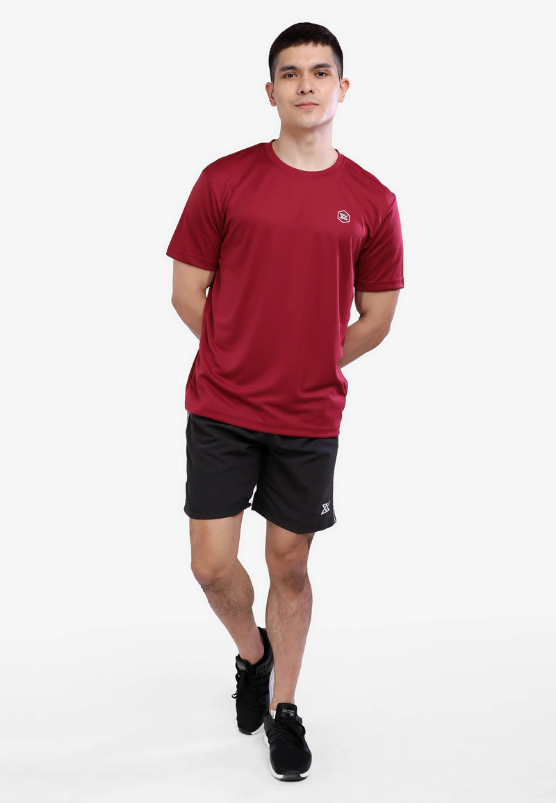 CTH unlimited Men Microfibre Mesh Short Sleeve Jersey Top with Printed Logo - CU-90806(R)(Multiple types of logos)