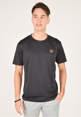 CTH unlimited Men Microfibre Mesh Short Sleeve Jersey Top with Printed Logo - CU-90806(R)(Multiple types of logos)