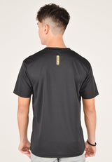 CTH unlimited Men Microfibre Mesh Short Sleeve Jersey Top with Printed Logo - CU-90806(R)(Multiple types of logos)