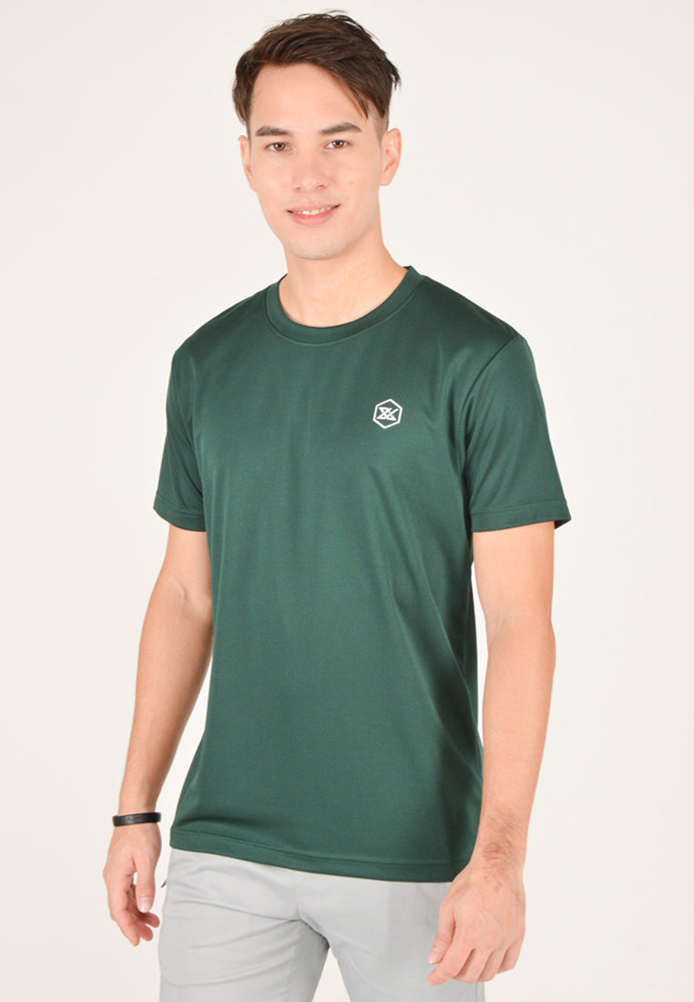 CTH unlimited Men Microfibre Mesh Short Sleeve Jersey Top with Printed Logo - CU-90806(R)(Multiple types of logos)