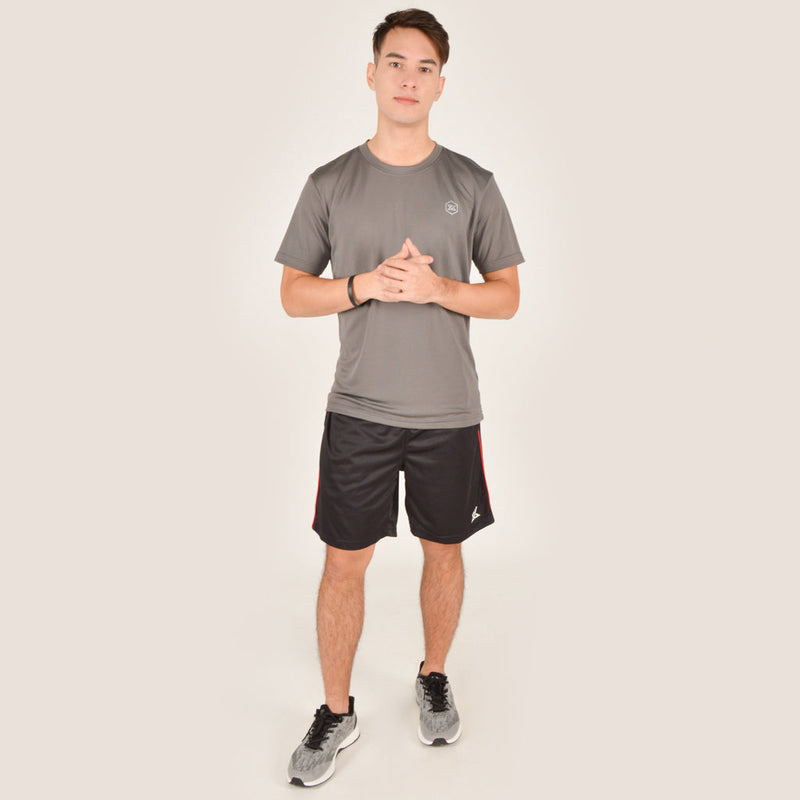CTH unlimited Men Microfibre Mesh Short Sleeve Jersey Top with Printed Logo - CU-90806(R)(Multiple types of logos)