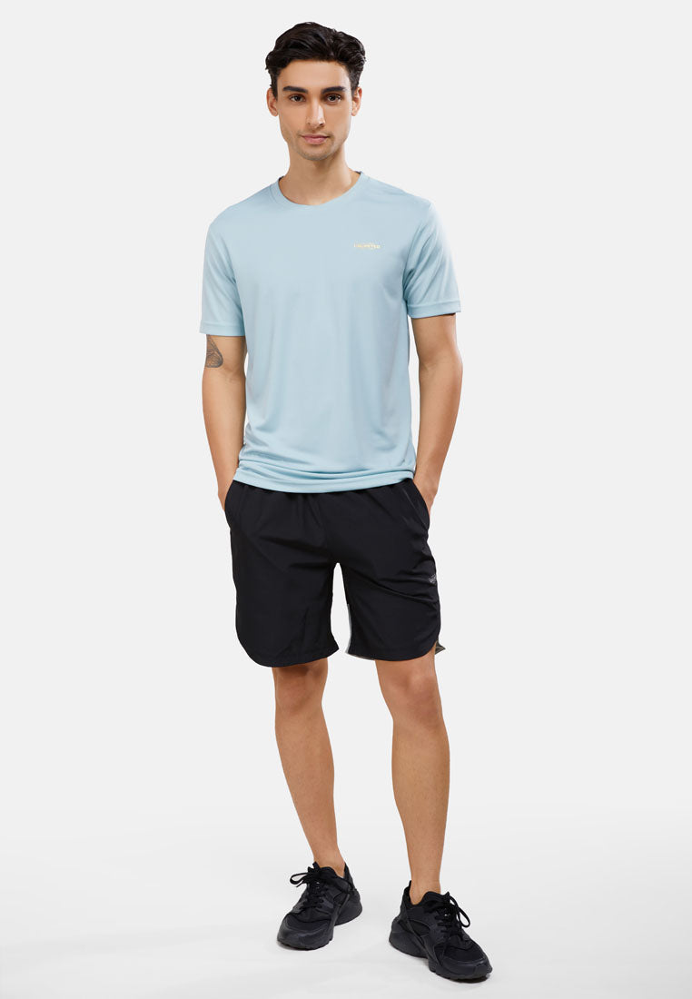 CTH unlimited Men Microfibre Mesh Short Sleeve Jersey Top with Printed Logo - CU-90806(R)(Multiple types of logos)