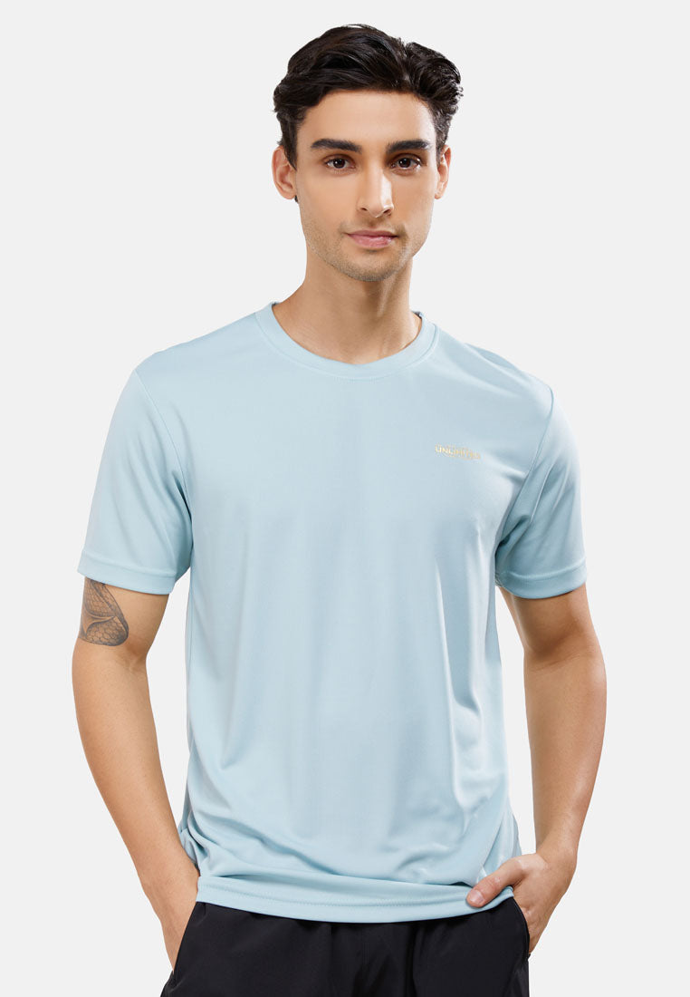 CTH unlimited Men Microfibre Mesh Short Sleeve Jersey Top with Printed Logo - CU-90806(R)(Multiple types of logos)