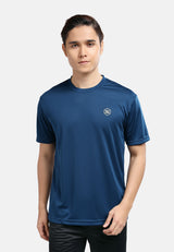 CTH unlimited Men Microfibre Mesh Short Sleeve Jersey Top with Printed Logo - CU-90806(R)(Multiple types of logos)