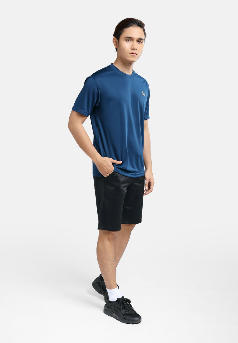 CTH unlimited Men Microfibre Mesh Short Sleeve Jersey Top with Printed Logo - CU-90806(R)(Multiple types of logos)