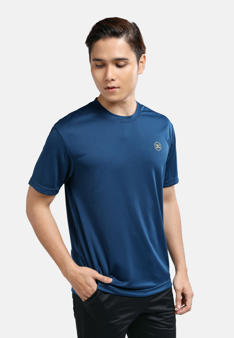 CTH unlimited Men Microfibre Mesh Short Sleeve Jersey Top with Printed Logo - CU-90806(R)(Multiple types of logos)