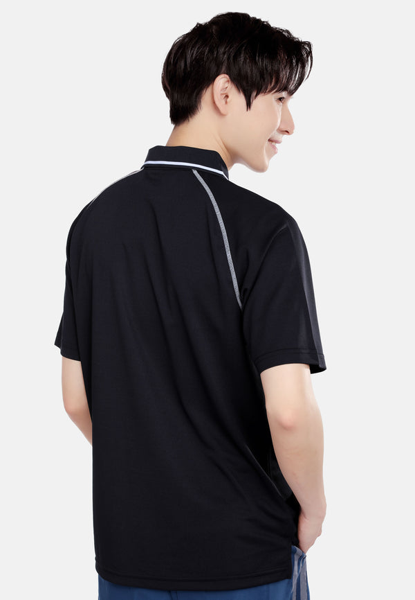 CTH unlimited Men Polyester Microfiber Pique Short Sleeve Polo Shirt with Embroidery - CU-7982