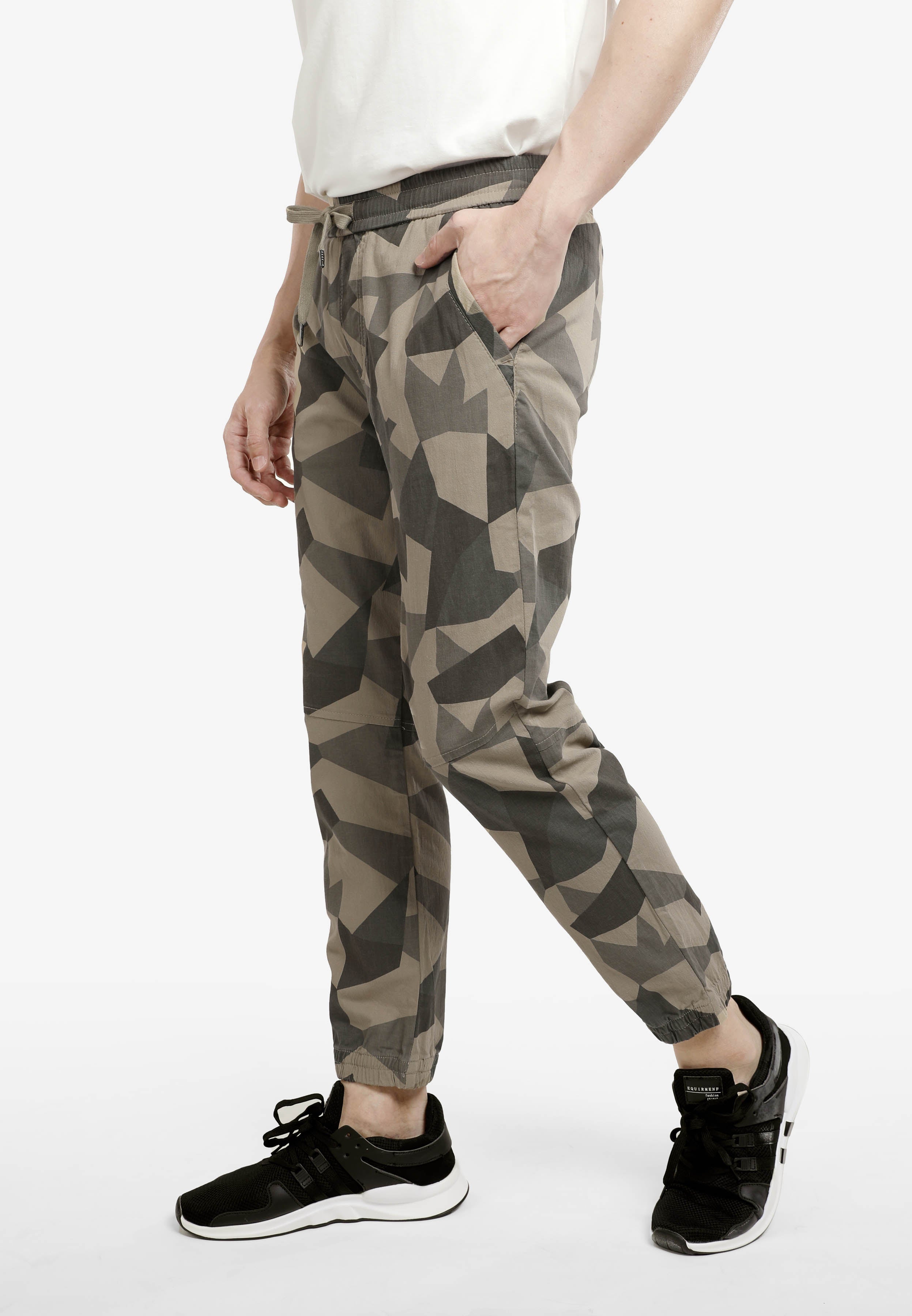 Cheetah Slim Fit Stretchable Cotton Blend Jogger Pants MD2- 110632